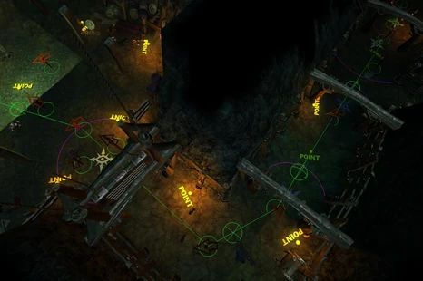 Designing the level transport pathing.