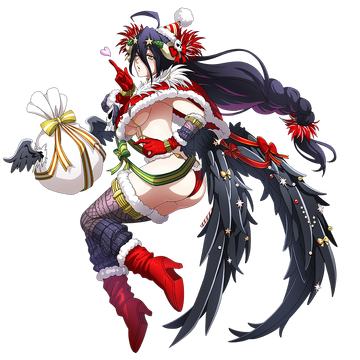 Albedo (Enchanting Santa Costume) | Overlord Mass for the Dead Wiki | Fandom