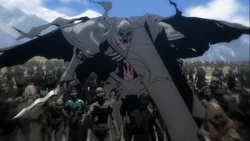 The  charges at the gate