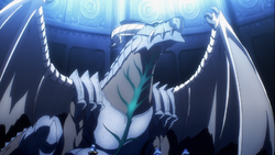 Overlord dragons wingback chair clearance