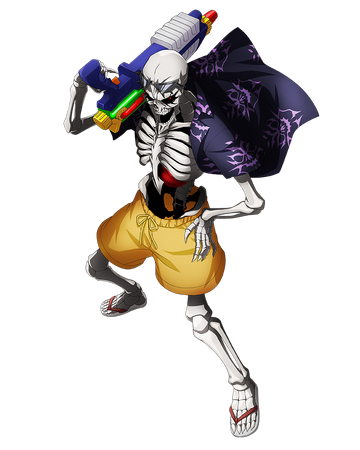 Gatling Type Water Gun Overlord Wiki Fandom Momonga is the guildmaster and only remaining active player of the guild ainz ooal gown from the dmmorpg game yggdrasil, once one of the top guilds in the game. water gun overlord wiki fandom