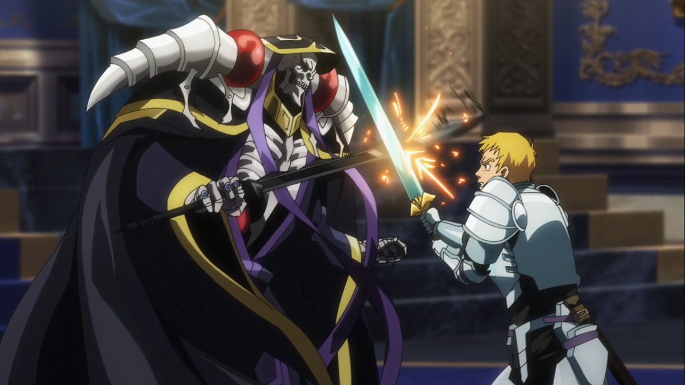 AINZ VS CLIMB) OVERLORD SEASON 4 - EPISODE 13 - REACTION 