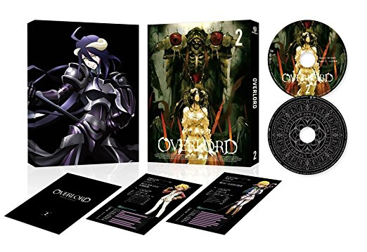 Overlord II Blu-ray & DVD vol.2 cover and contents