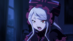 Shalltear Bloodfallen - season 4 ending card