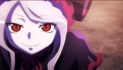 Shalltear Bloodfallen - season 4 ending card