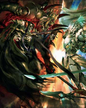 Ainz Ooal Gown Vs Riku Aganeia Overlord Wiki Fandom You can help the overlord wiki out by improving it in a way that matches the wiki's layout guide and standards or simply providing a proofread and grammar check. ainz ooal gown vs riku aganeia