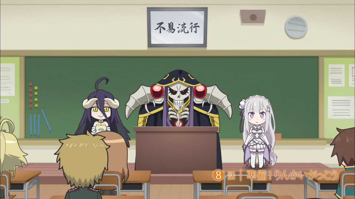 Overlord's Ainz Tries Out a Skirt in Crossover Visual With Upcoming A  Couple of Cuckoos Anime - Interest - Anime News Network