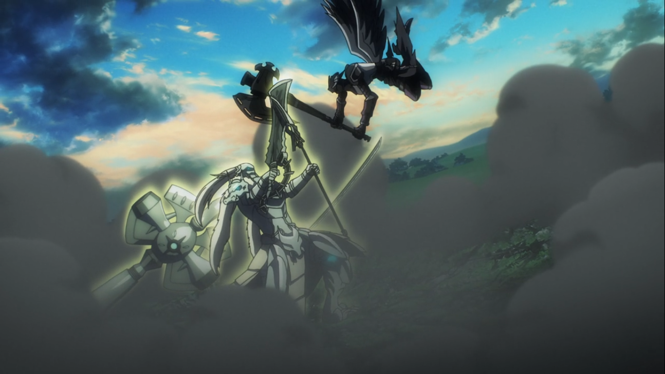 OVERLORD: AINZ DESAFIA O MAIS FORTE LORDE MARCIAL DE BAHARUTH! AINZ VS GO  GIN