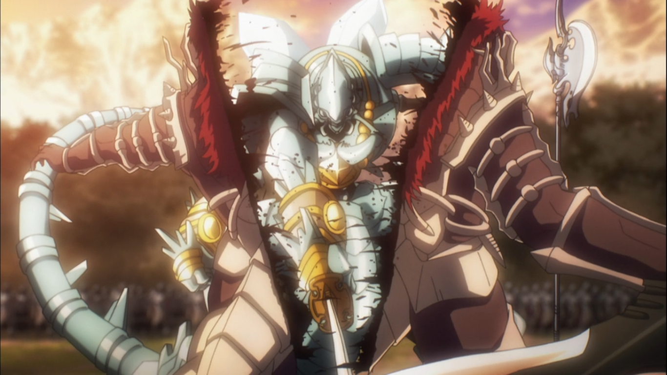 Overlord season 4 episode 12: Cocytus and Aura begin their attack