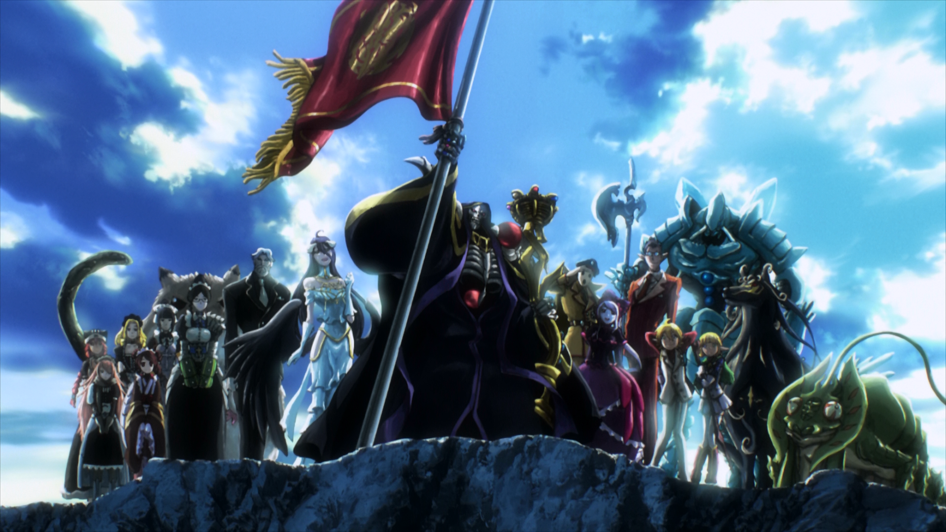 Overlord IV Ep. 1  Sorcerer Kingdom Ains Ooal Gown: Ains Ooal