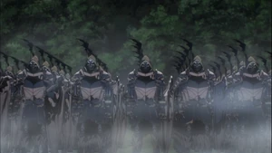 A unit of Nazarick Old Guarders.