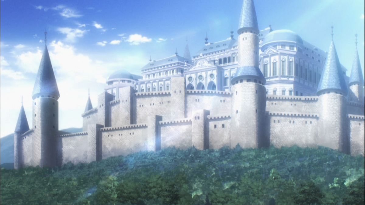 Wallpaper the city castle anime art images for desktop section арт   download