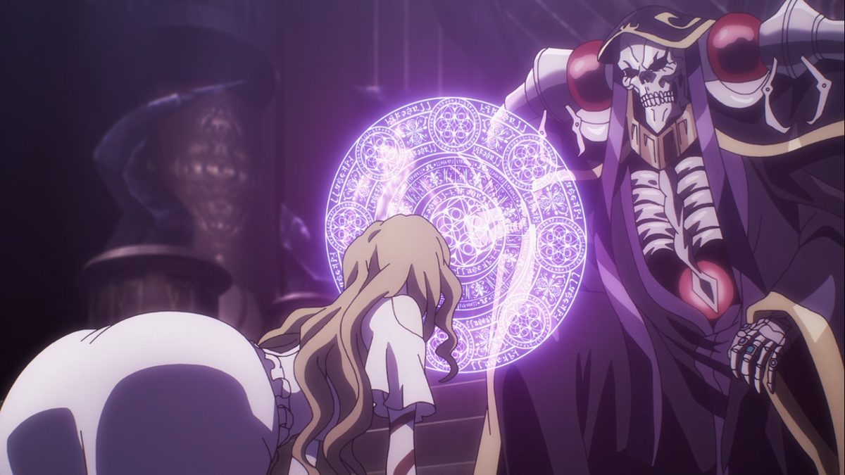 Anime Corner - Looks like Ainz was taking notes! Vote for Overlord IV:  acani.me/summer22-v04