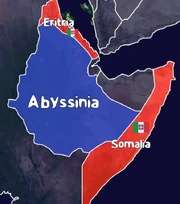 Abyssinia (and Italian East African colonies)