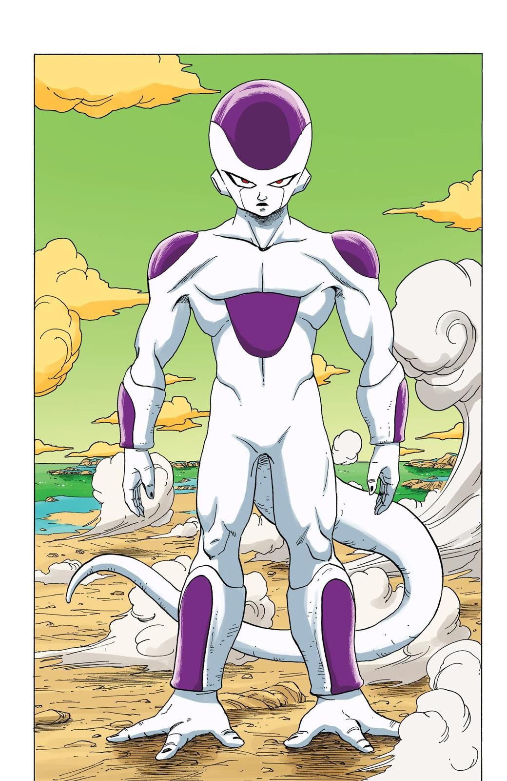 Dragon Ball Z  Artista recria icônica capa da Saga Freeza