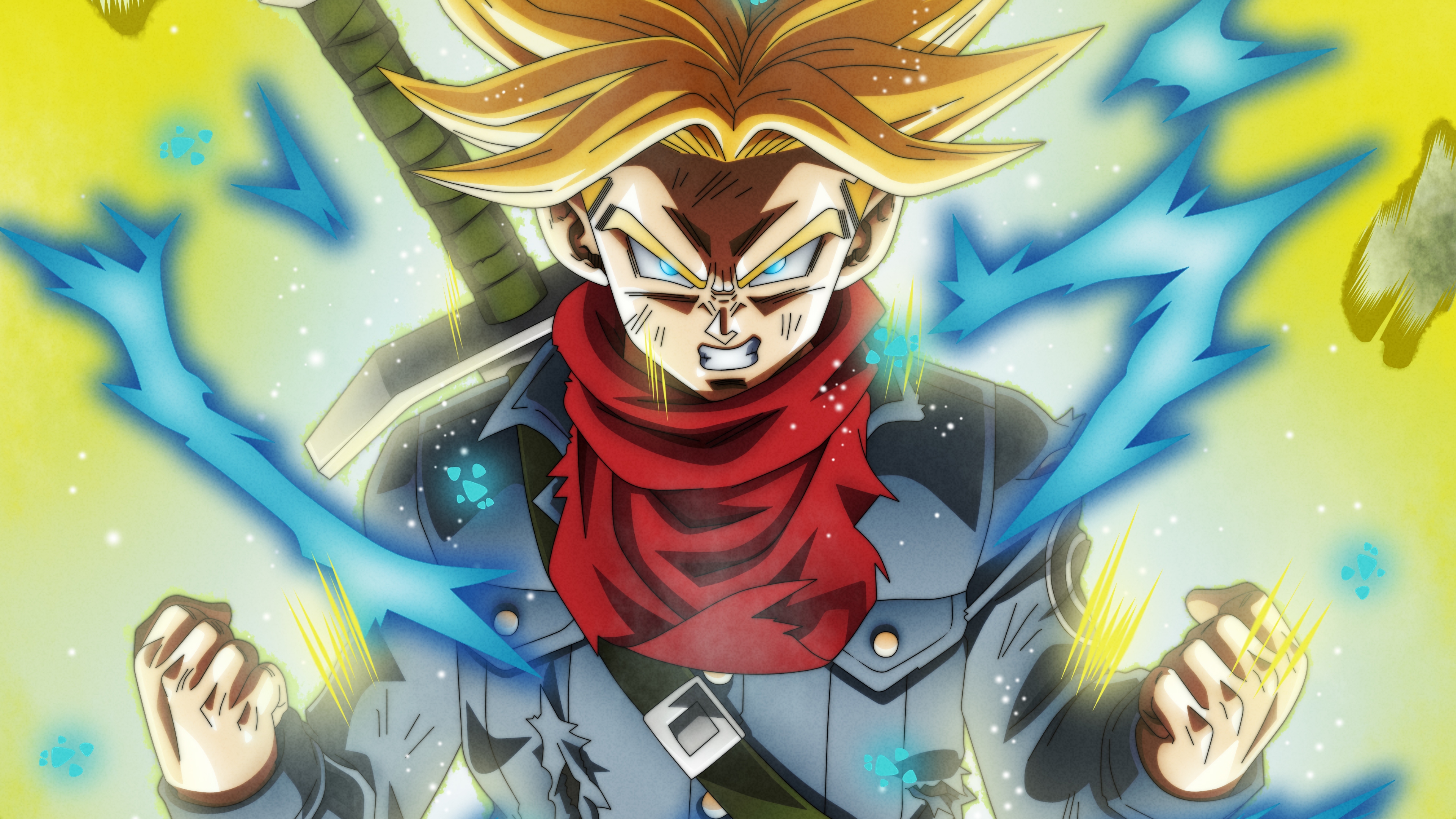 Trunks 2, dragon ball z, trunks del futuro, HD phone wallpaper