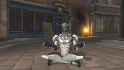 Genji pozy medytacja