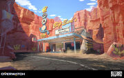 Route 66 concept art