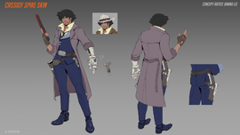 Cassidy Spike Spiegel - Concept Art