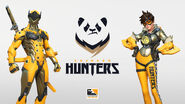 Genji and Tracer's Chengdu Hunters skin