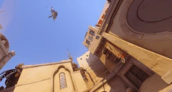 Pharah touchdown