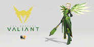 Preview of Mercy's Los Angeles Valiant skin