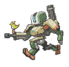 Bastion Triple Threat: Kill 2 enemies in each of Bastion's configurations without dying in quick or competitive play.