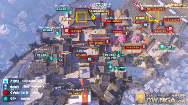 Hanamura overhead map