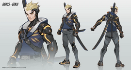 Genji Genos - Concept Art