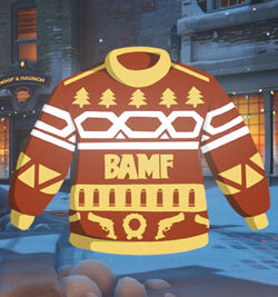 Mccree christmas sweater sale