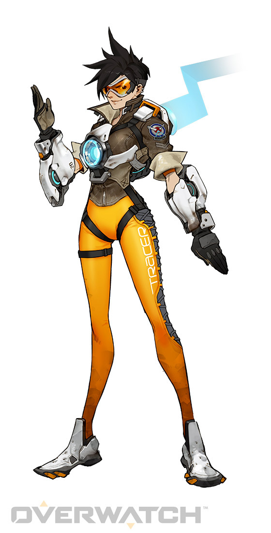 Tracer Character Art - Overwatch 2 Art Gallery