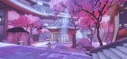 Winterliches Hanamura Overwatch