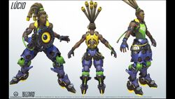 Overwatch Wiki - Lucio Overwatch Concept Art, HD Png Download