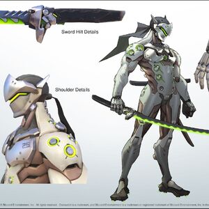 Genji Gallery Overwatch Wiki Fandom Concept art mercy (overwatch) tekhartha mondatta;