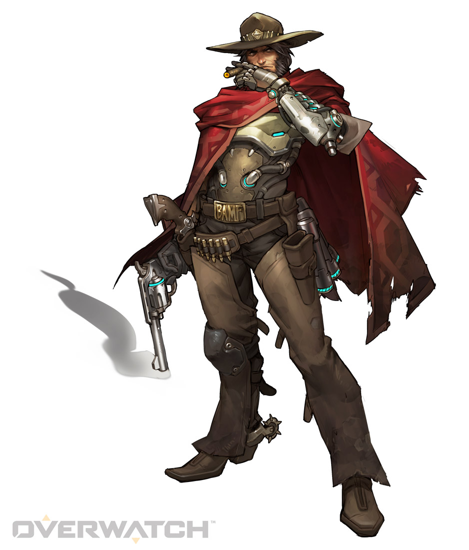 ArtStation - McCree, Kuzunue Art  Mccree overwatch, Overwatch, Overwatch  tattoo