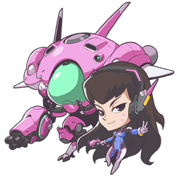 Image Cute Wiki Fandom - Overwatch Ana Cute Spray PNG Image With