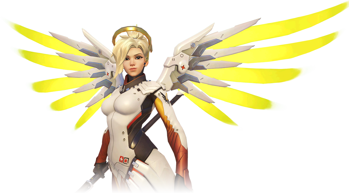 Overwatch Mercy Computer Icons BlizzCon Pose de vitória, Moira, ângulo,  laranja, outros png