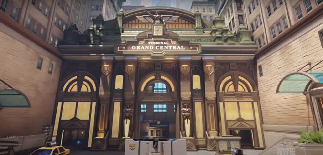 grand central station interior map