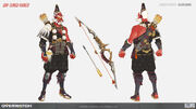 Hanzo Daitengu skin concept art