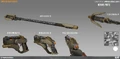 Camouflage Skin Weapon Concept Art by Armando Gonzalez-Dorta