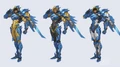 Overwatch 2 Pharah early concept art