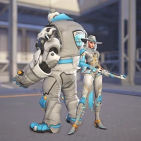 Ashe Skin OW2Spitfire Away