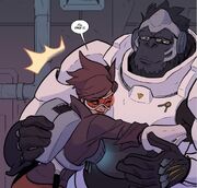 Winston and Tracer reunite