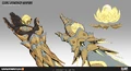 Cleric Skin Weapons Concept Art by Daryl Tan