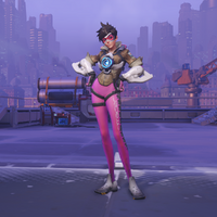 Overwatch: Tracer Electric Purple Skin - , The Video Games