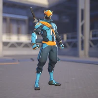 Genji Skin OW2Spitfire