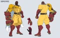 Saitama Skin Concept Art by Kejun Wang