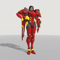 Pharah Skin Dragons
