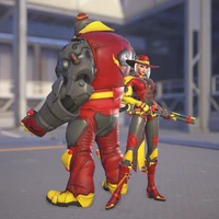 Ashe Skin OW2Dragons