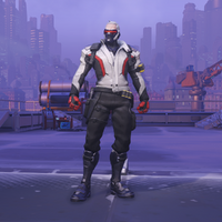 Overwatch Skin Spotlight - Soldier : 76 ( Jack Morrison ) Origins Edition  Skin 